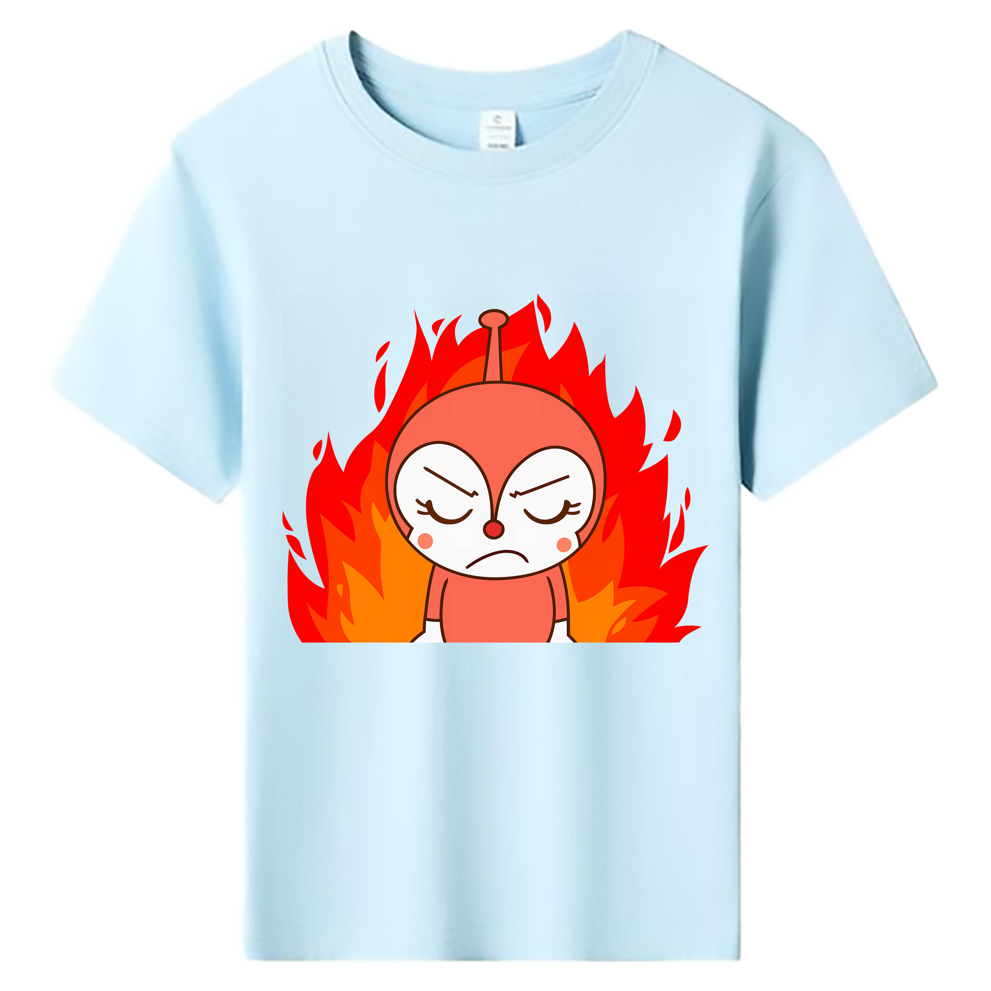（画像用） アンパンマン Anpanman 綿100％キッズTシャツ（フロントプリント）